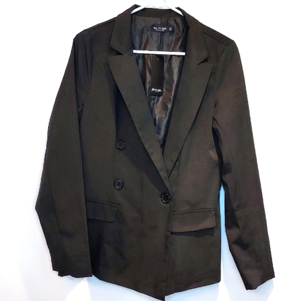 NWT Nasty Gal Black Blazer